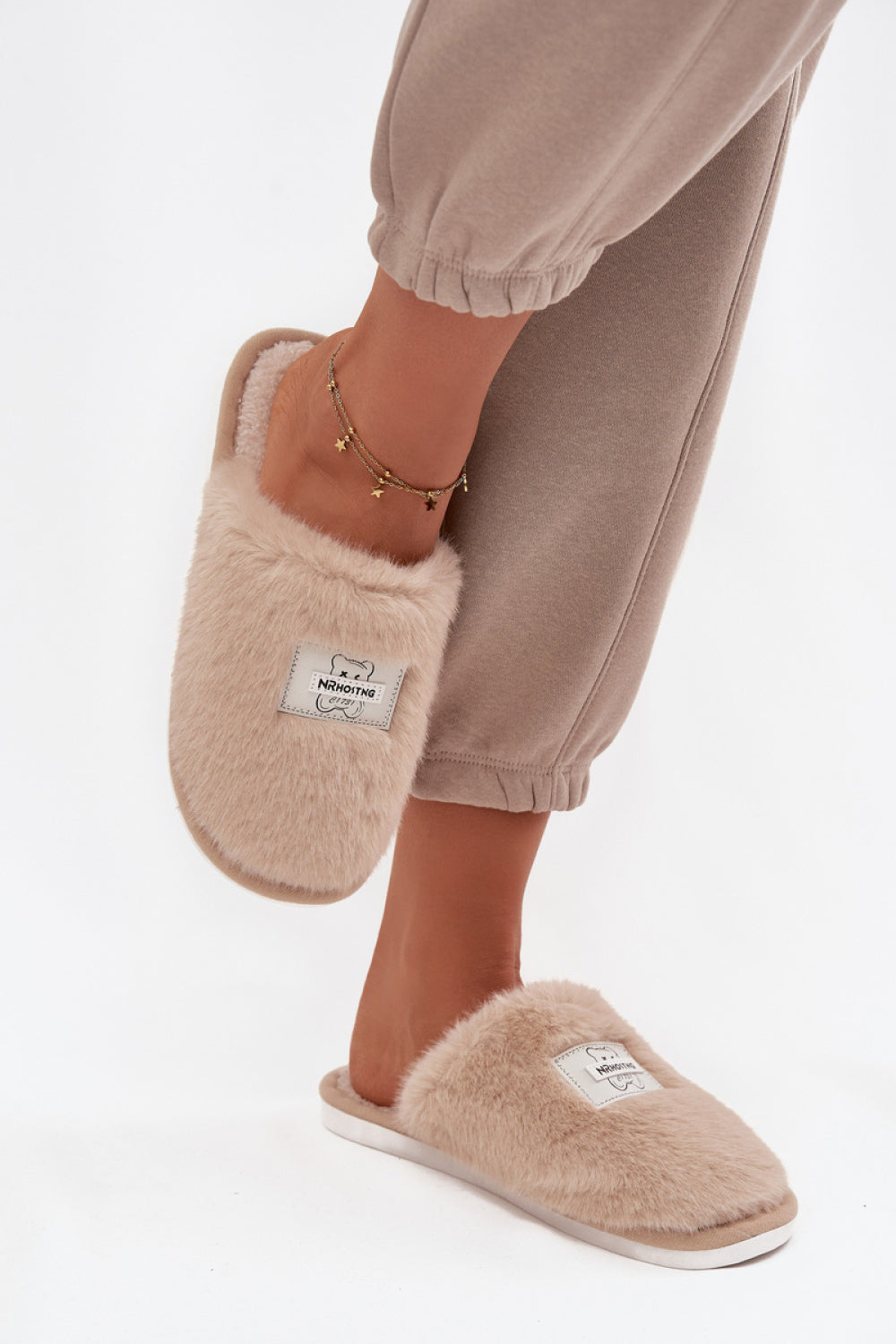 Pantalon femme Step in style Pantoufles Pantoufles — beige