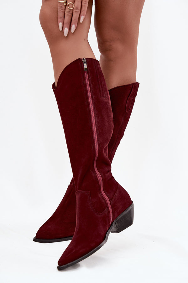 Bottes femme Step in style À Talons À — rouge