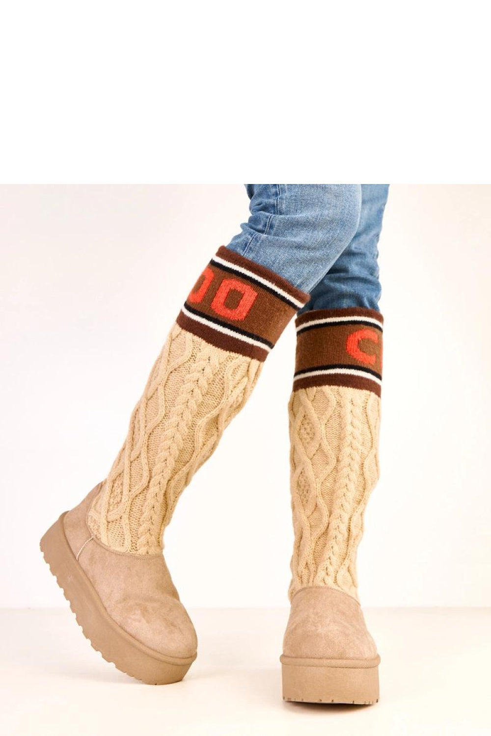 Bottes femme Solea De Neige De — beige
