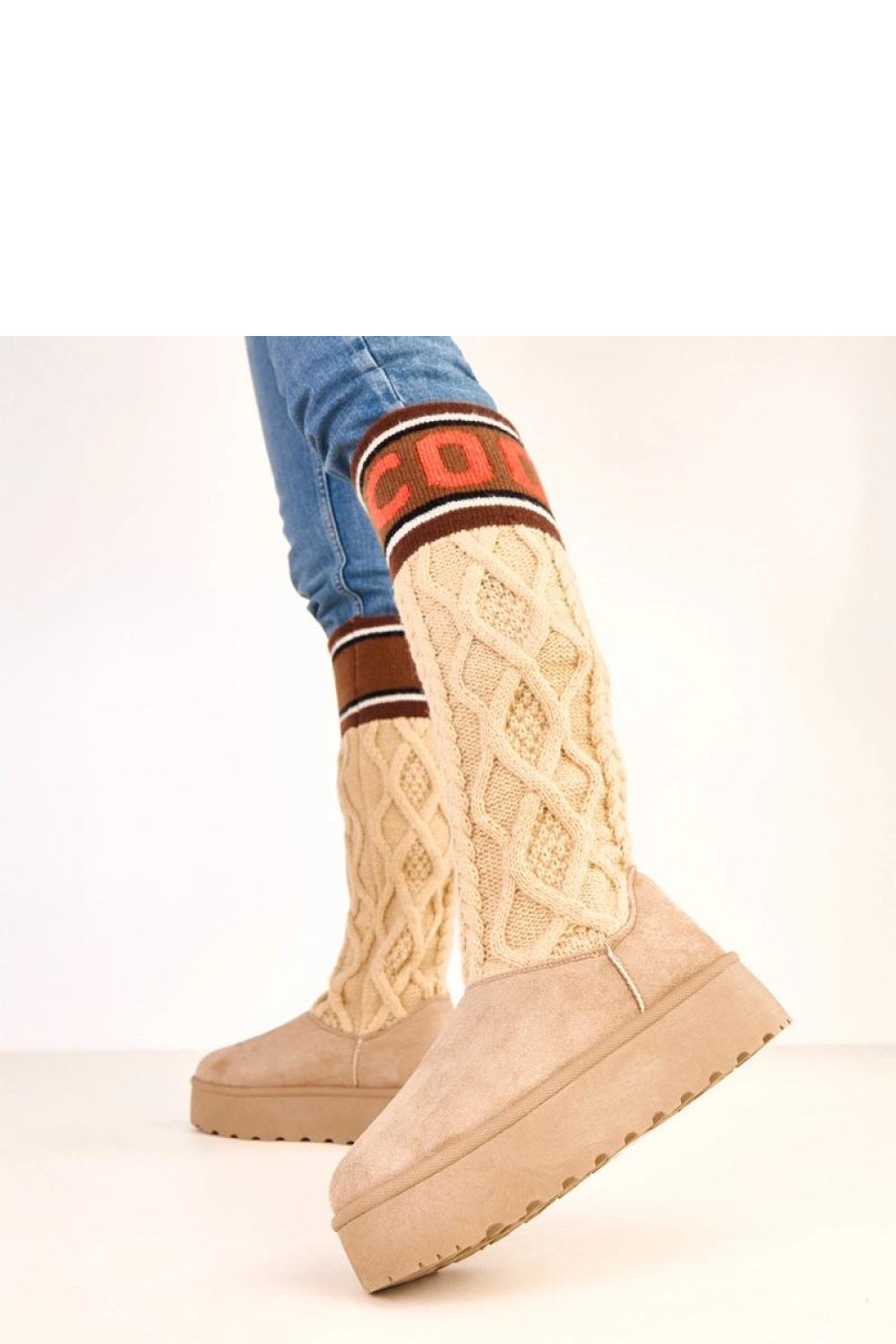Bottes femme Solea De Neige De — beige