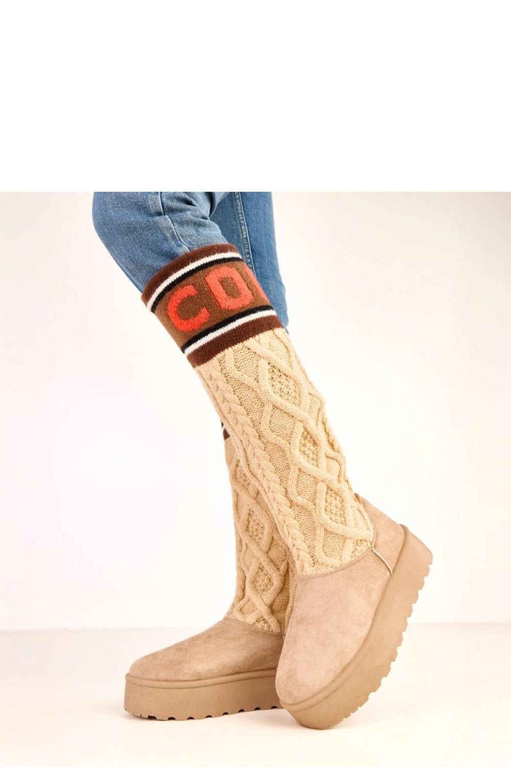 Bottes femme Solea De Neige De — beige