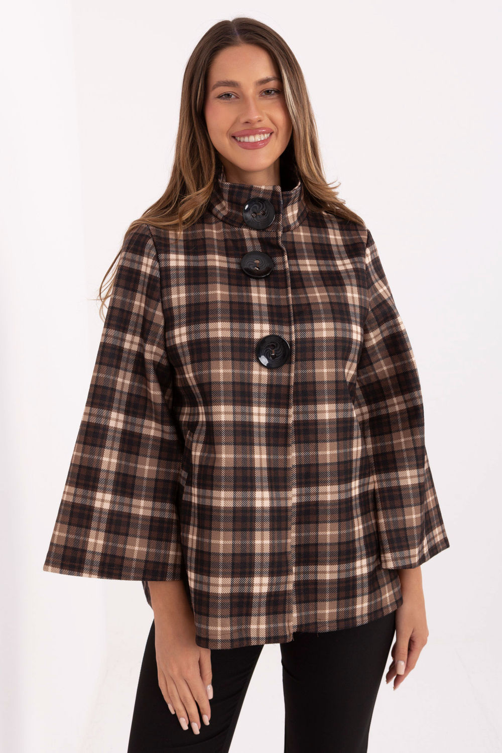 Manteau femme Italy Moda — brun
