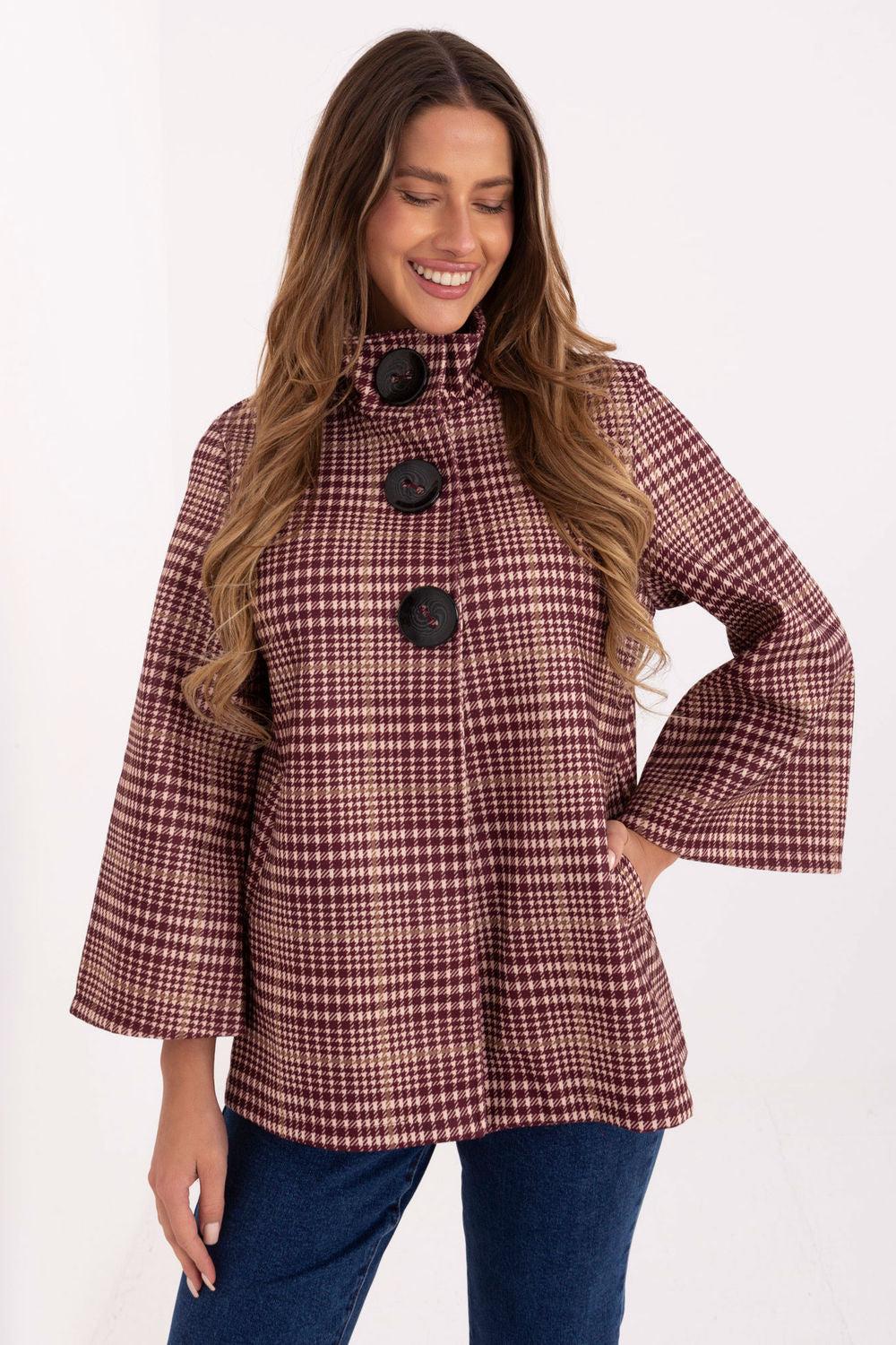 Manteau femme Italy Moda — rouge