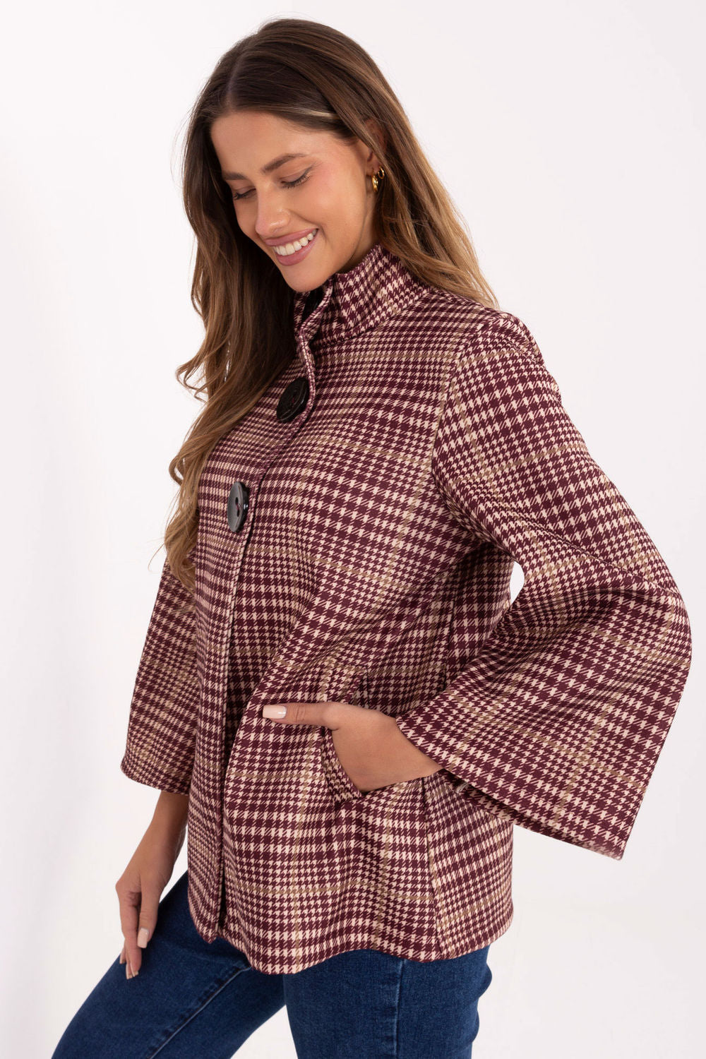 Manteau femme Italy Moda — rouge