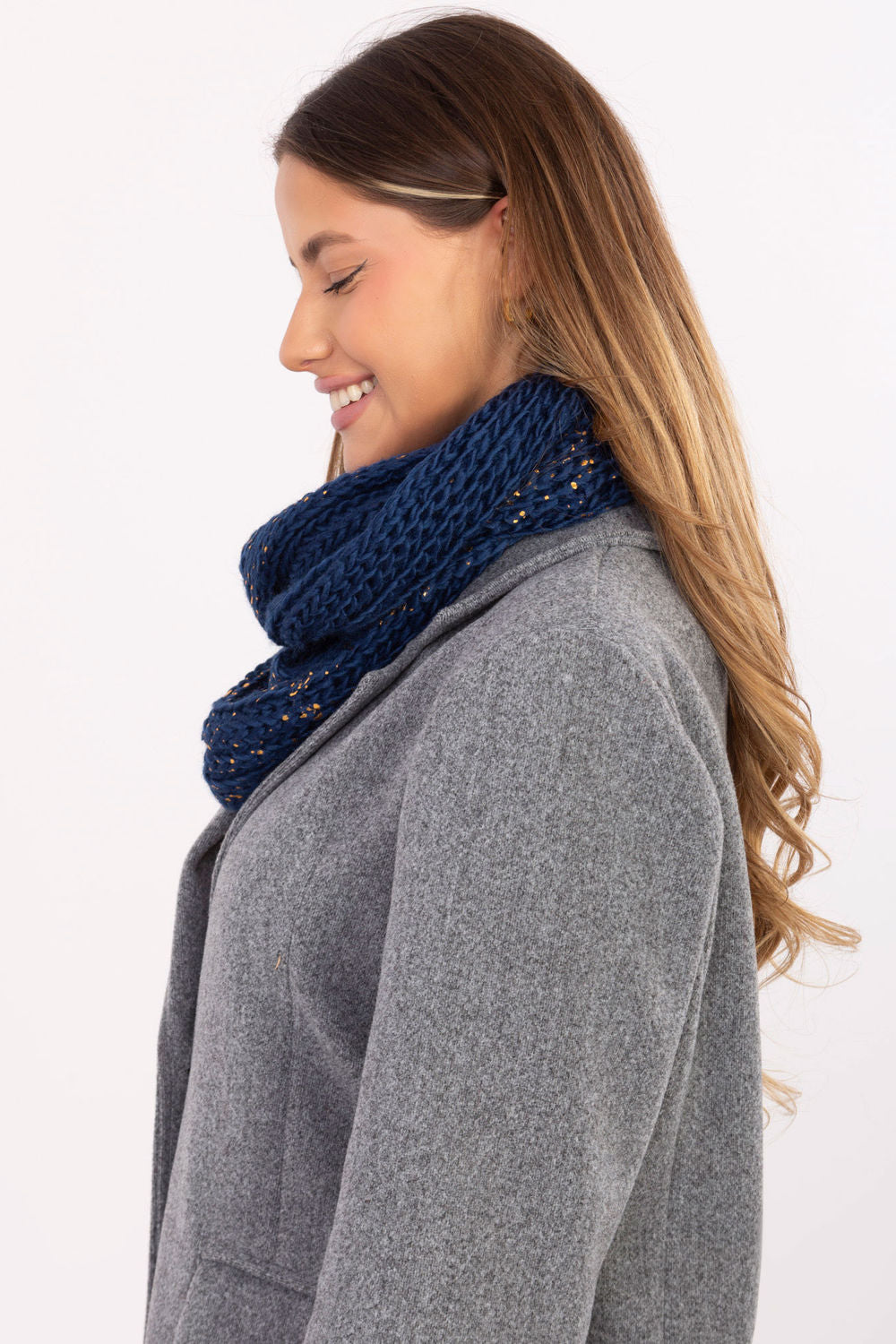 Infinity Écharpe femme AT — bleu