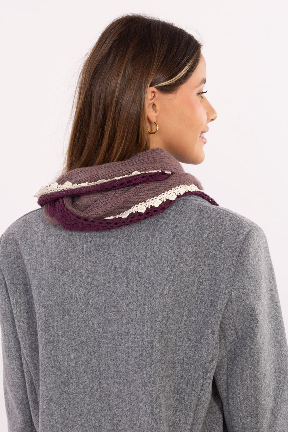Foulard femme AT — violet