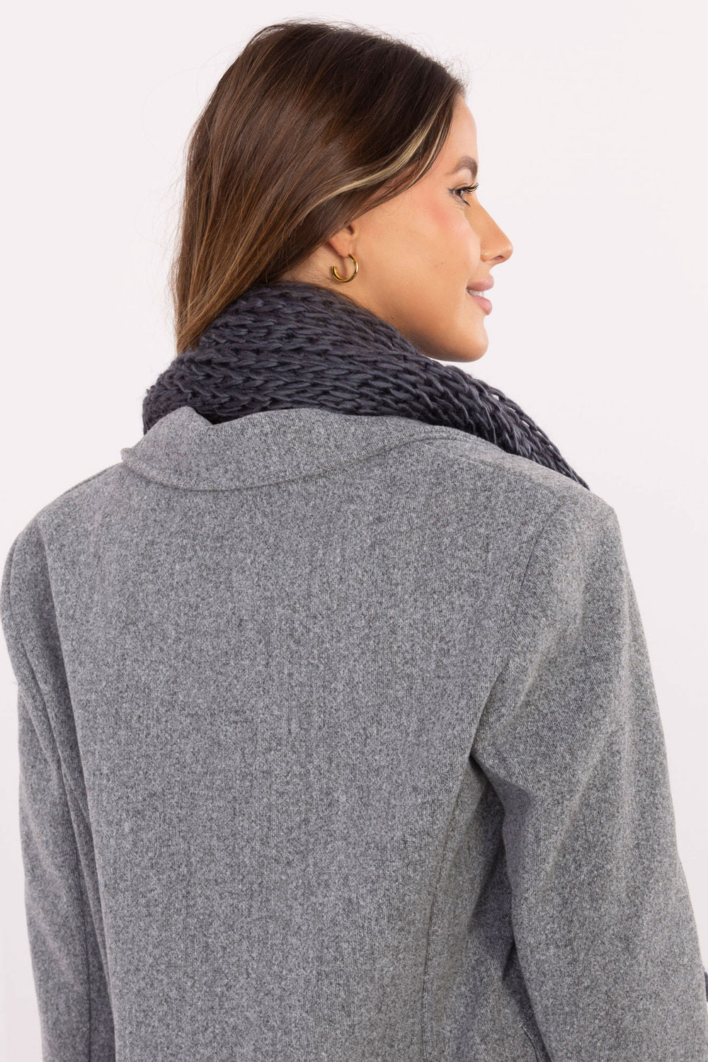 Châle femme AT — gris