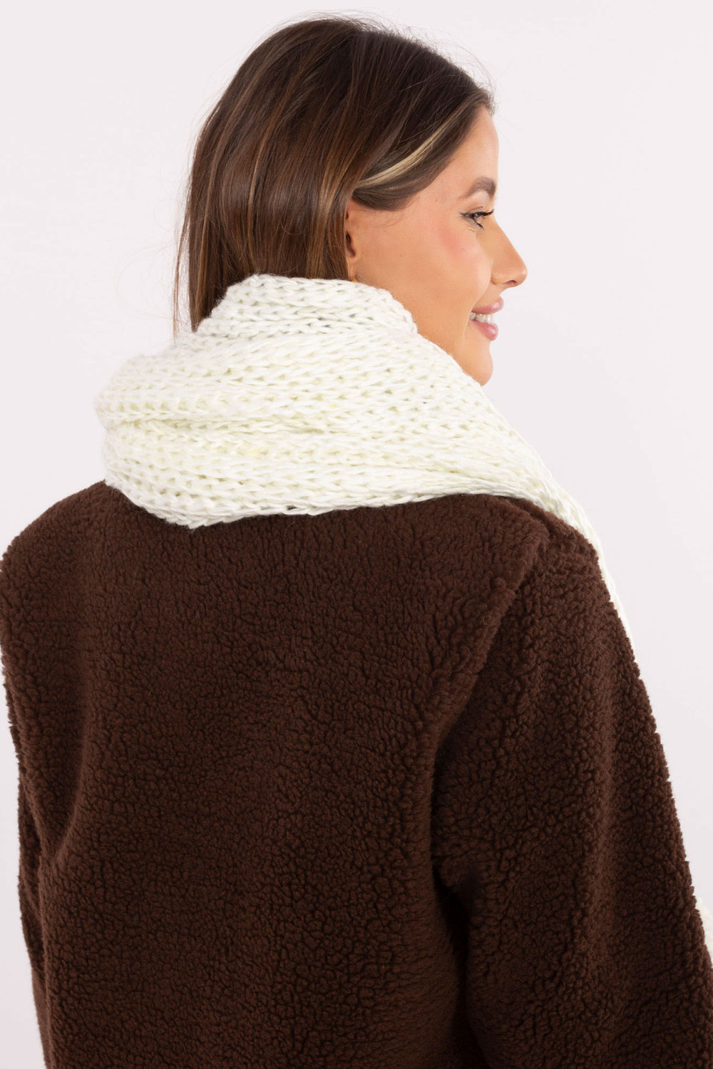 Châle femme AT — beige