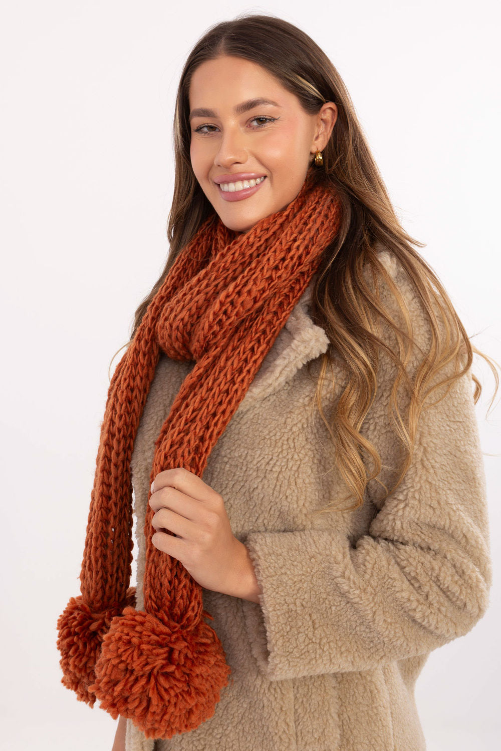 Châle femme AT — orange