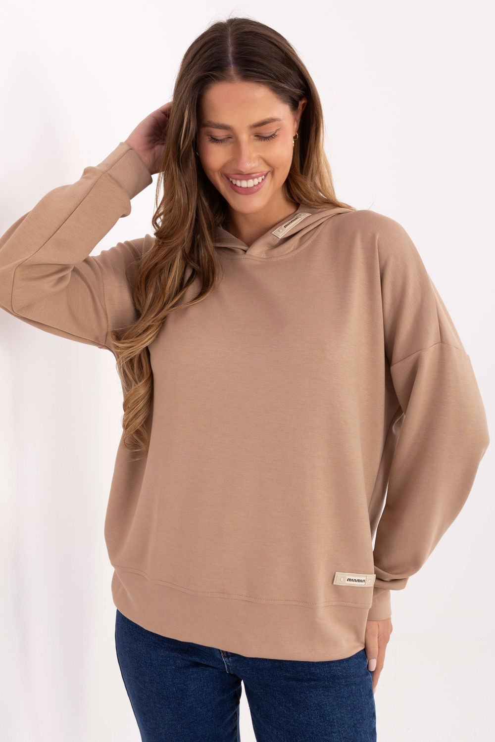 T-shirt femme Relevance Sweatshirt Sweatshirt — beige
