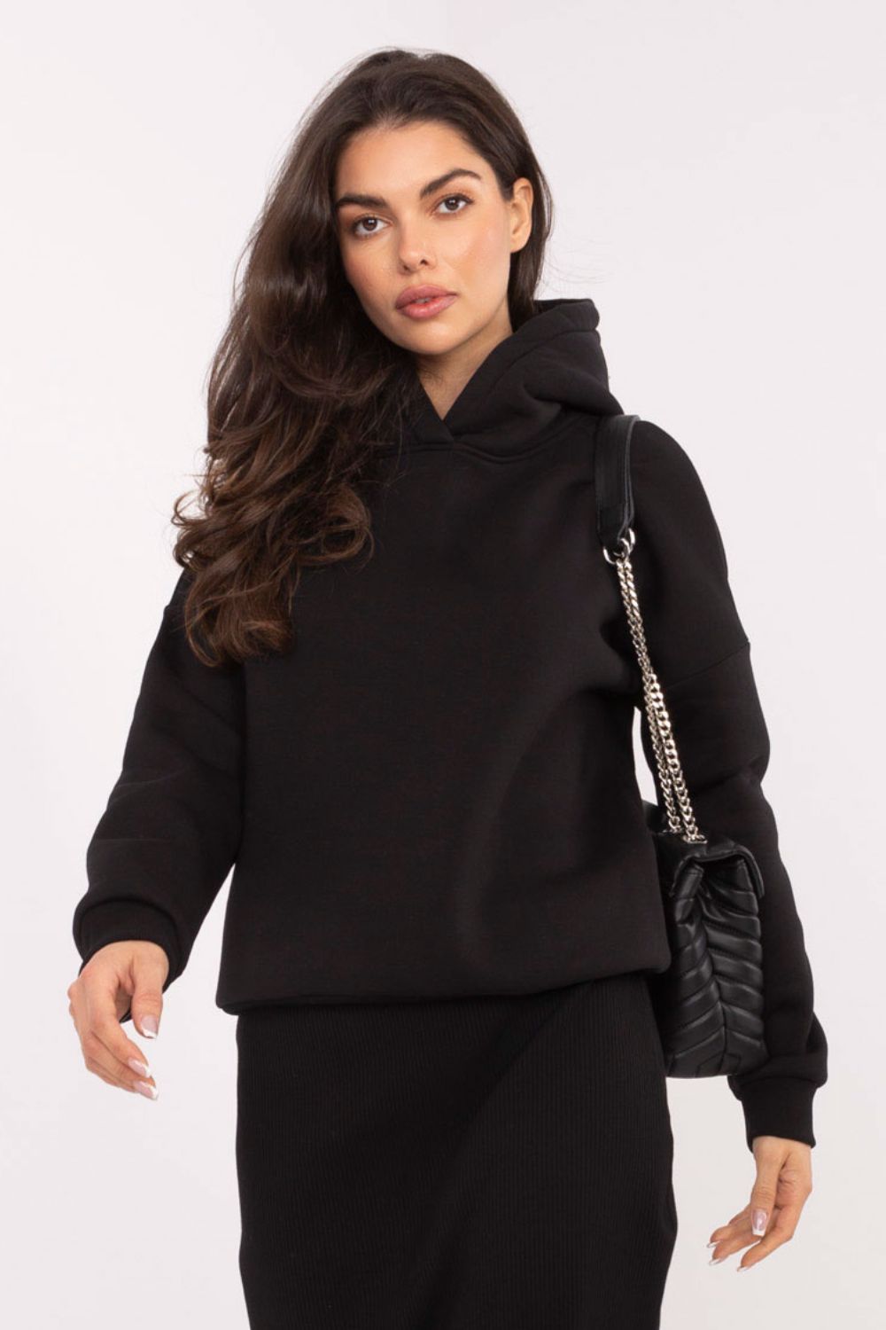 T-shirt femme Relevance Sweatshirt Sweatshirt — noir