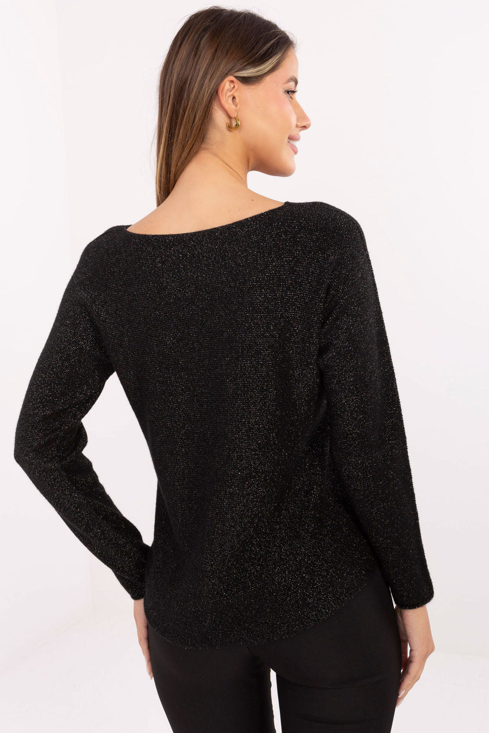 Pull femme Rue Paris Chandail Chandail — noir