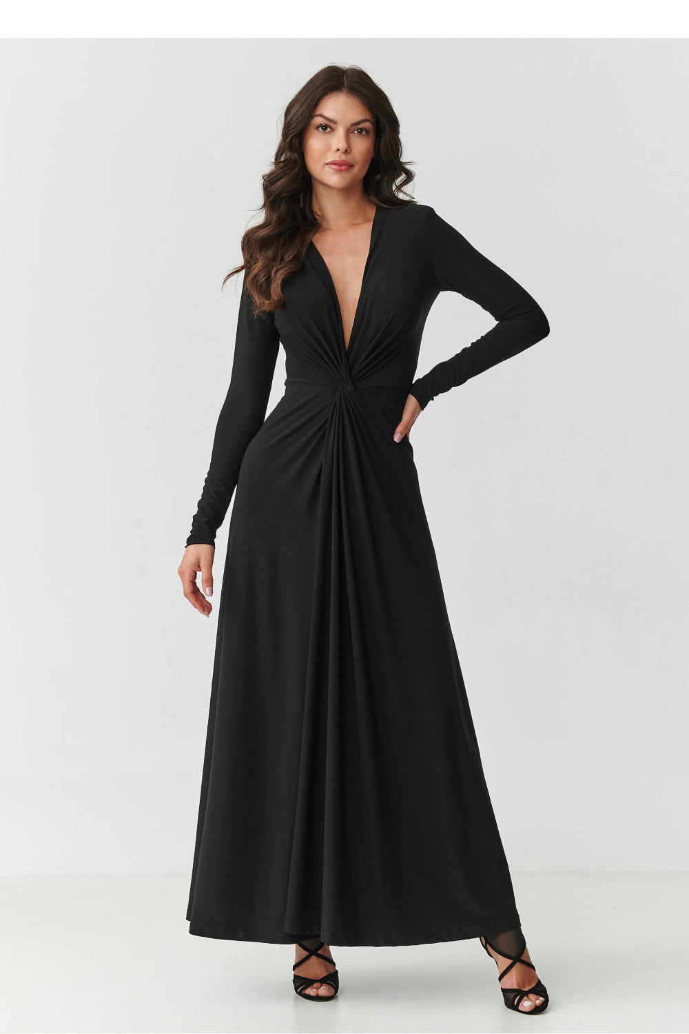 Robe femme Makadamia Longue Longue — noir
