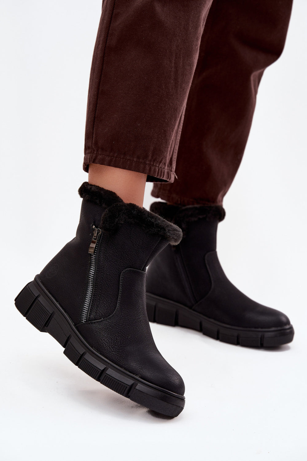 Bottes femme Step in style De Neige De — noir
