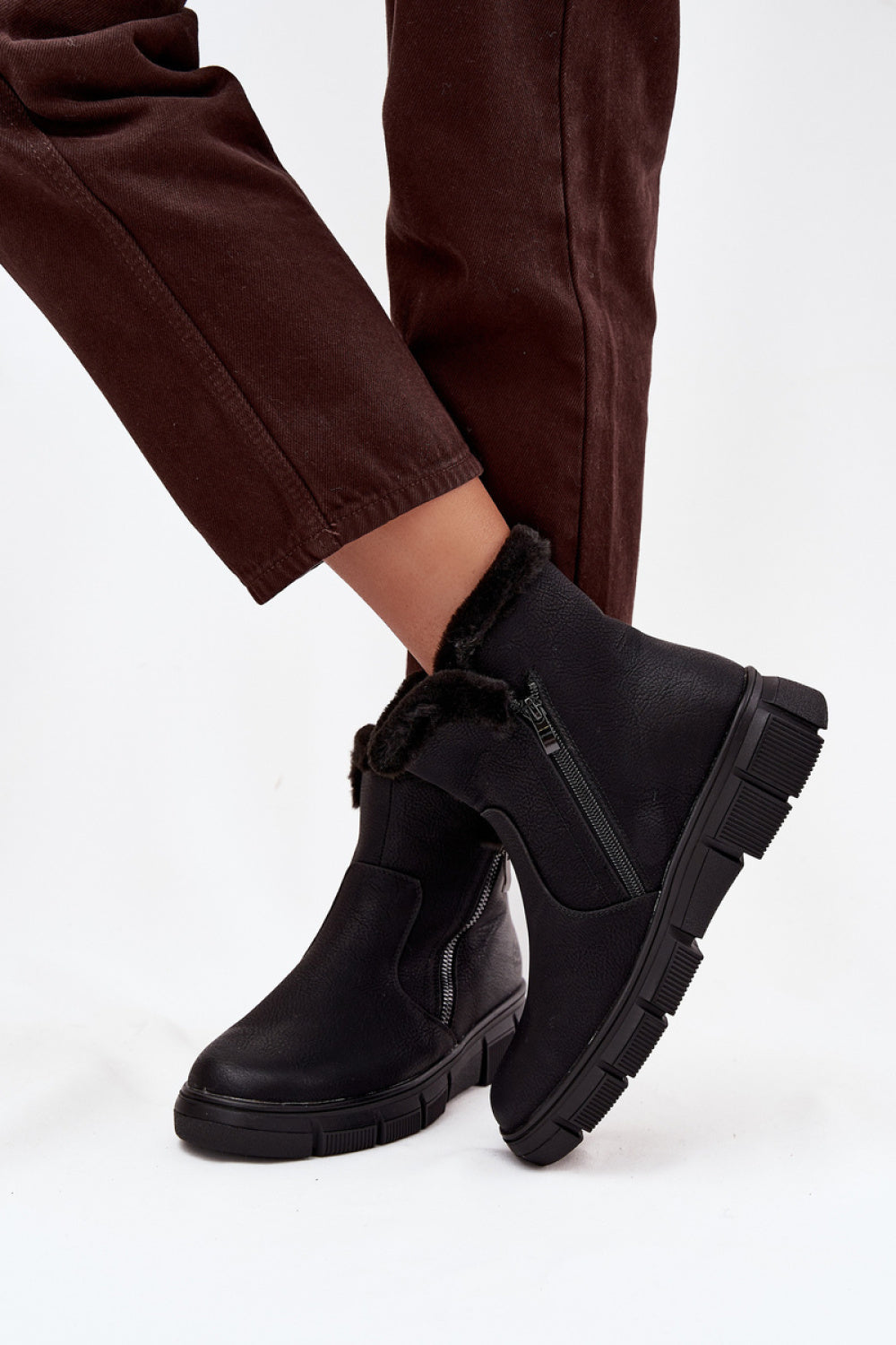 Bottes femme Step in style De Neige De — noir