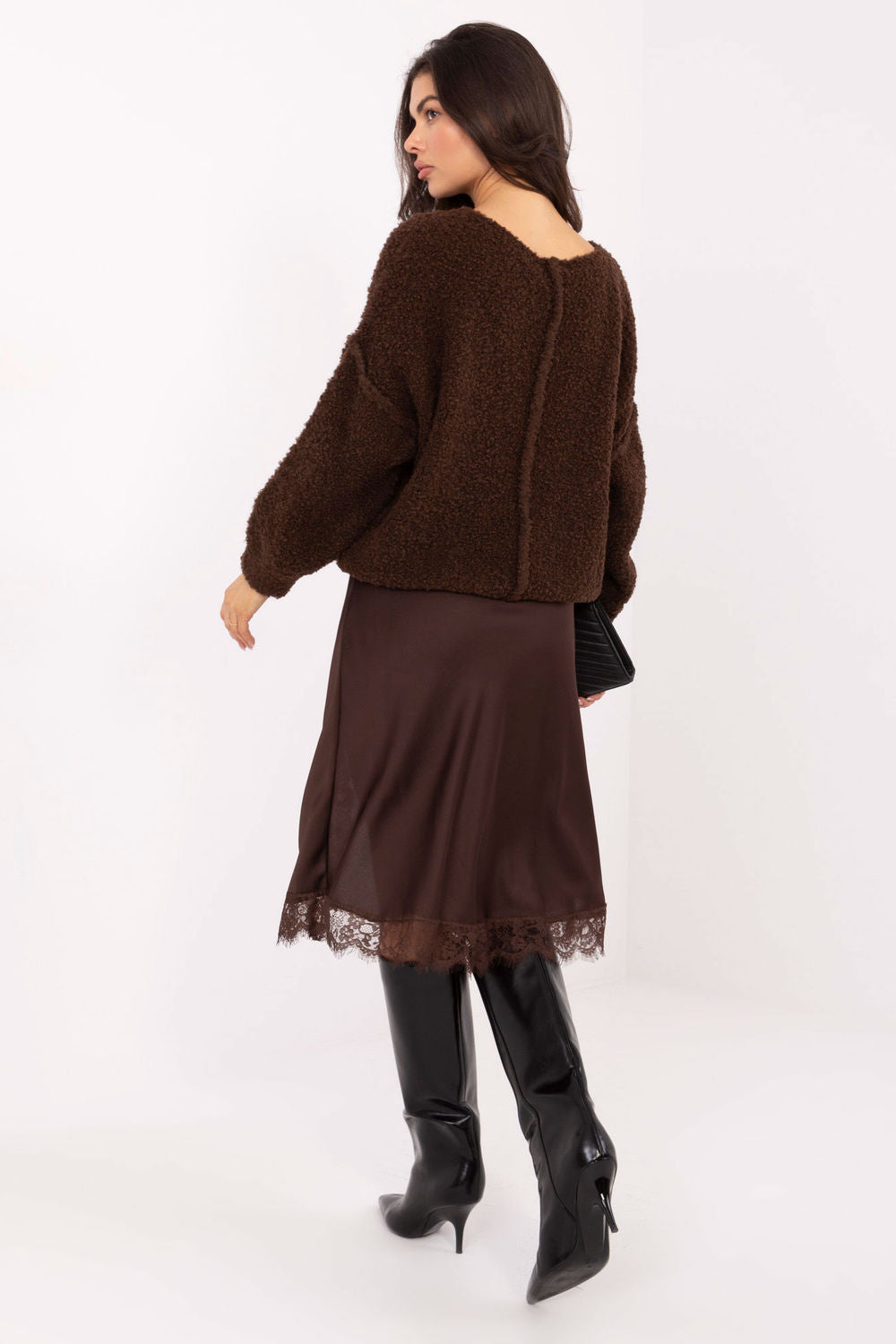 Jupe femme Rue Paris — brun