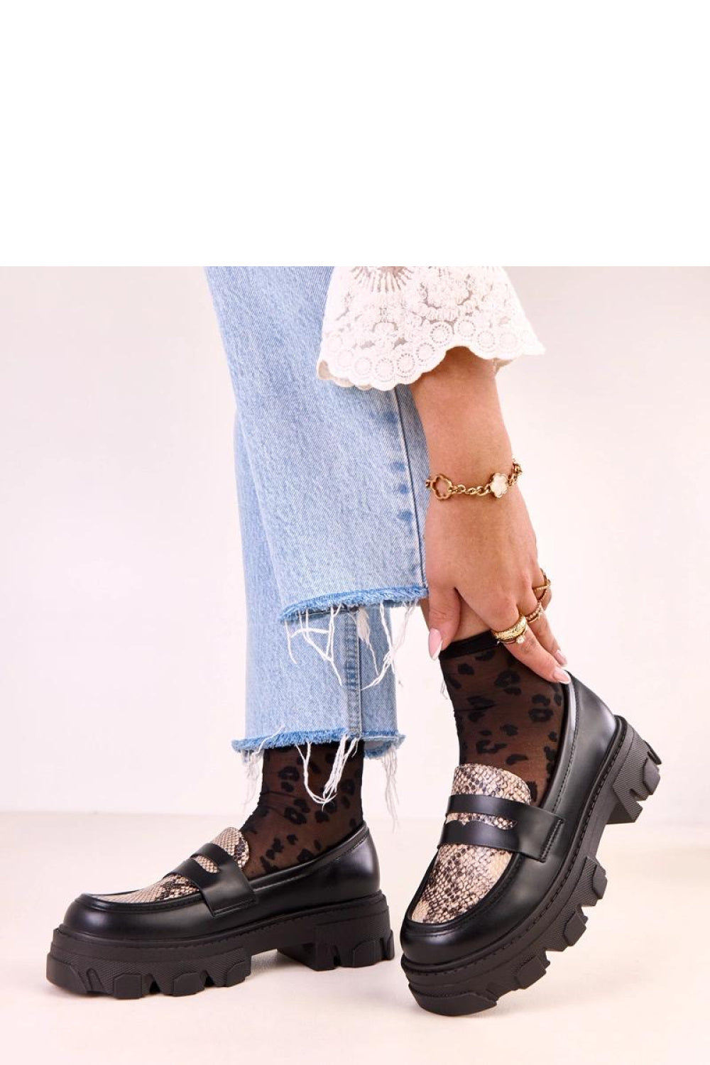 Moccasins femme Solea — noir