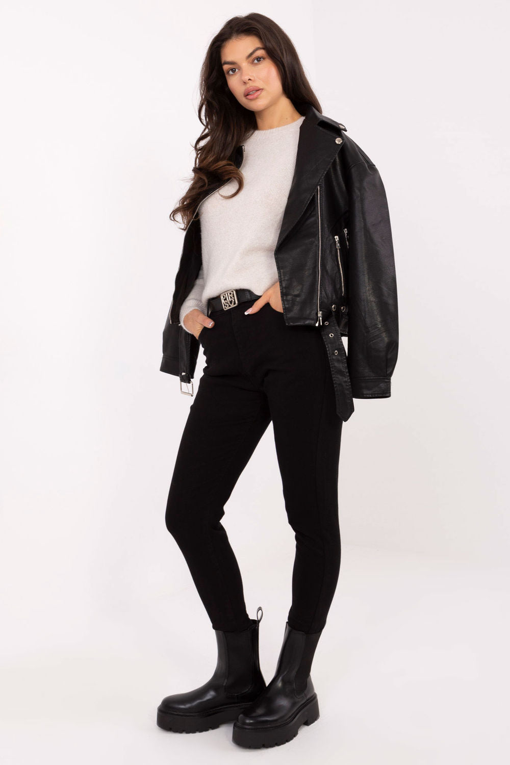 Chaussures à talons femme Factory Price Jean Jean — noir