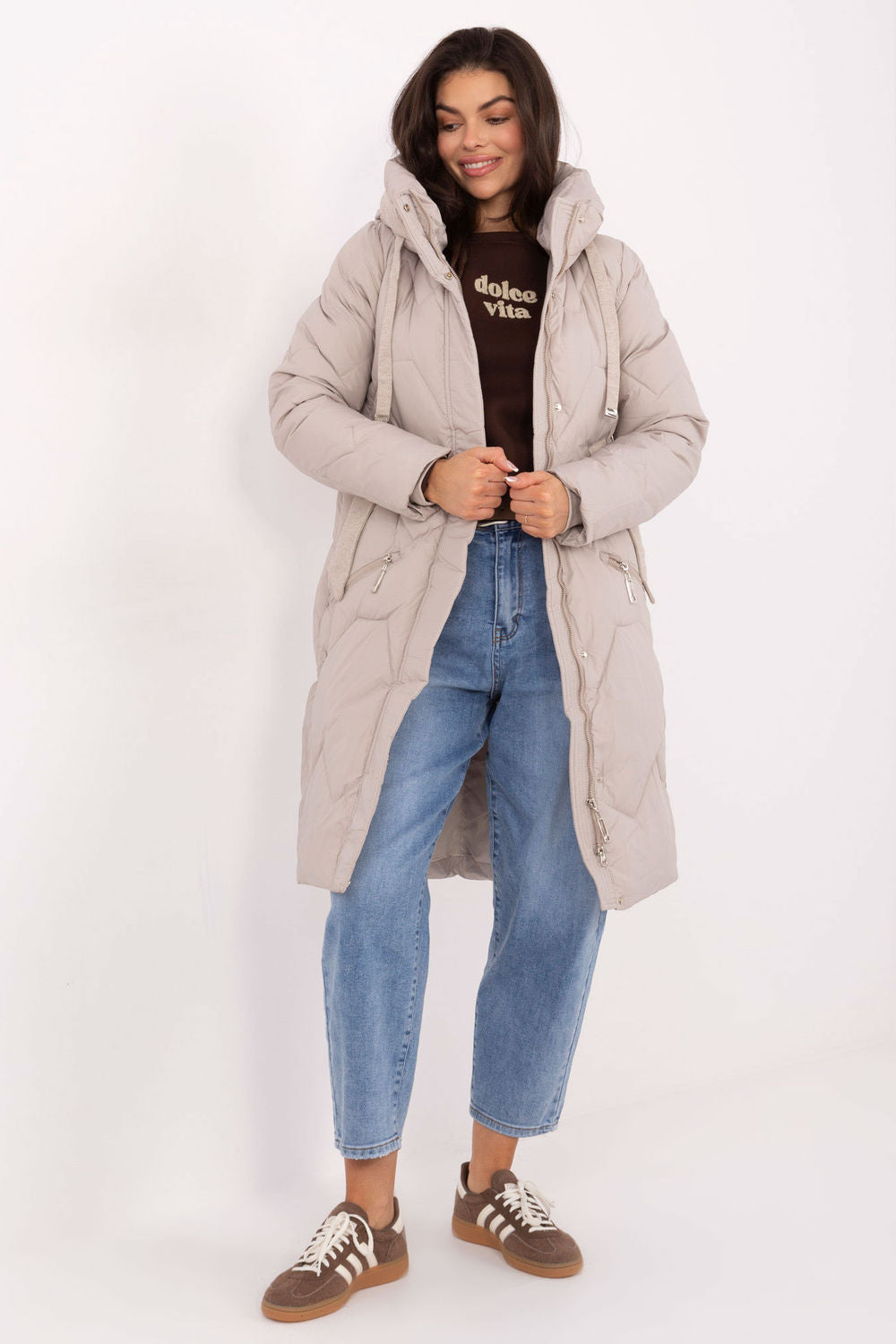 Veste femme MBM — beige