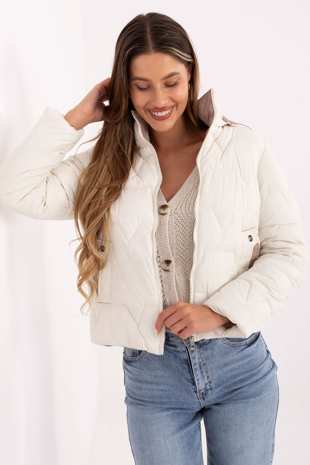 Veste femme MBM — beige