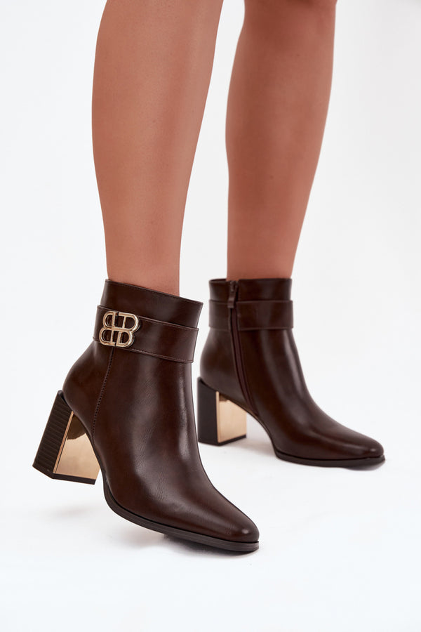 Bottes femme Step in style À Talons À — brun