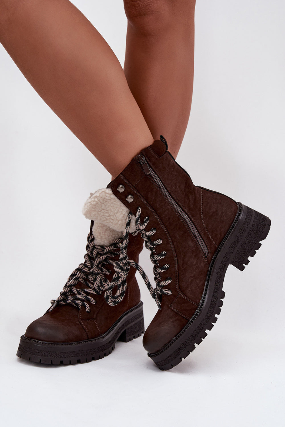 Bottes femme Step in style Trappeur Trappeur — brun