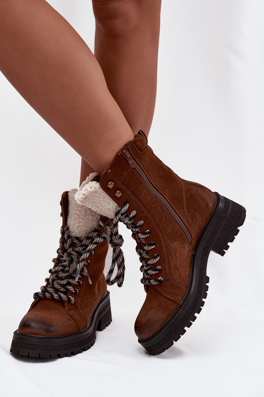 Bottes femme Step in style Trappeur Trappeur — brun