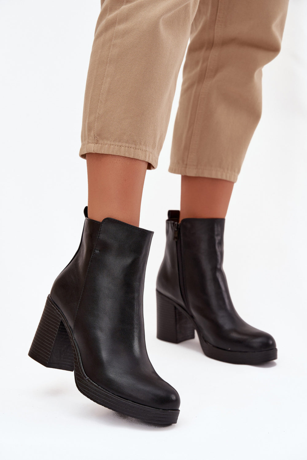 Bottes femme Step in style À Talons À — noir