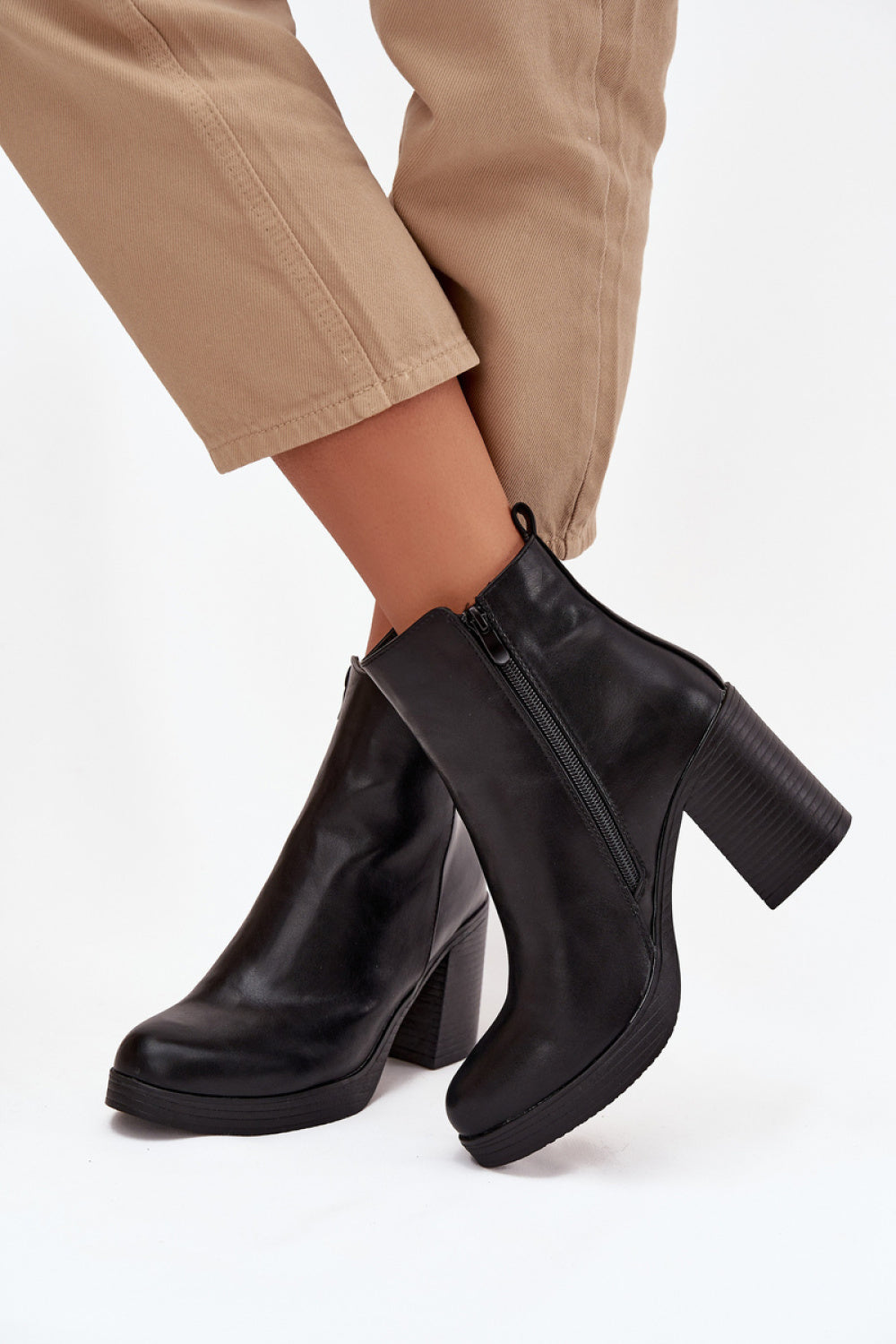 Bottes femme Step in style À Talons À — noir
