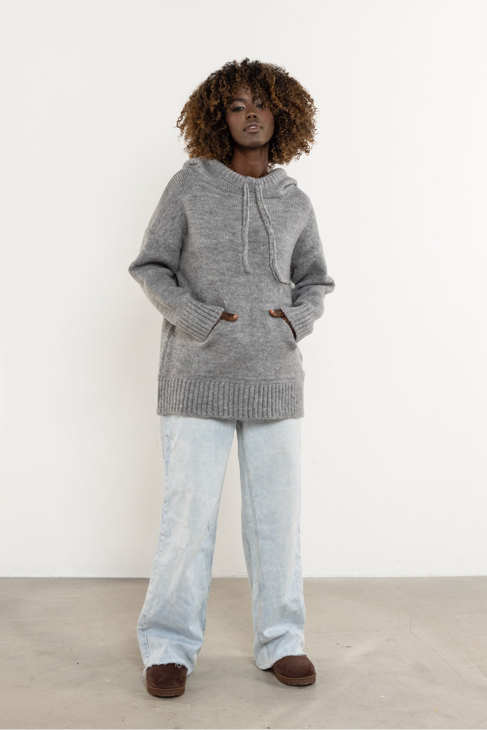 Pull femme awama Chandail Chandail — gris