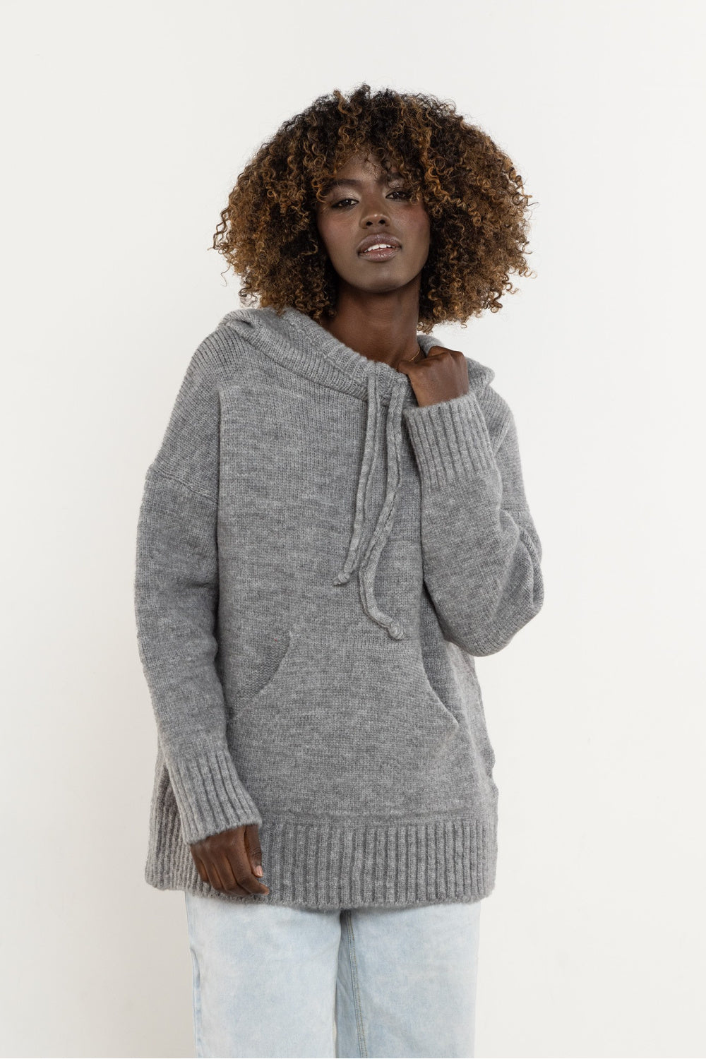 Pull femme awama Chandail Chandail — gris