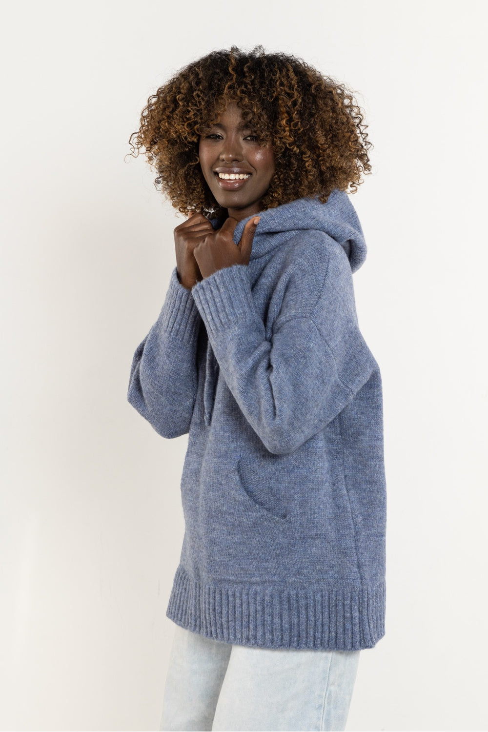 Pull femme awama Chandail Chandail — bleu