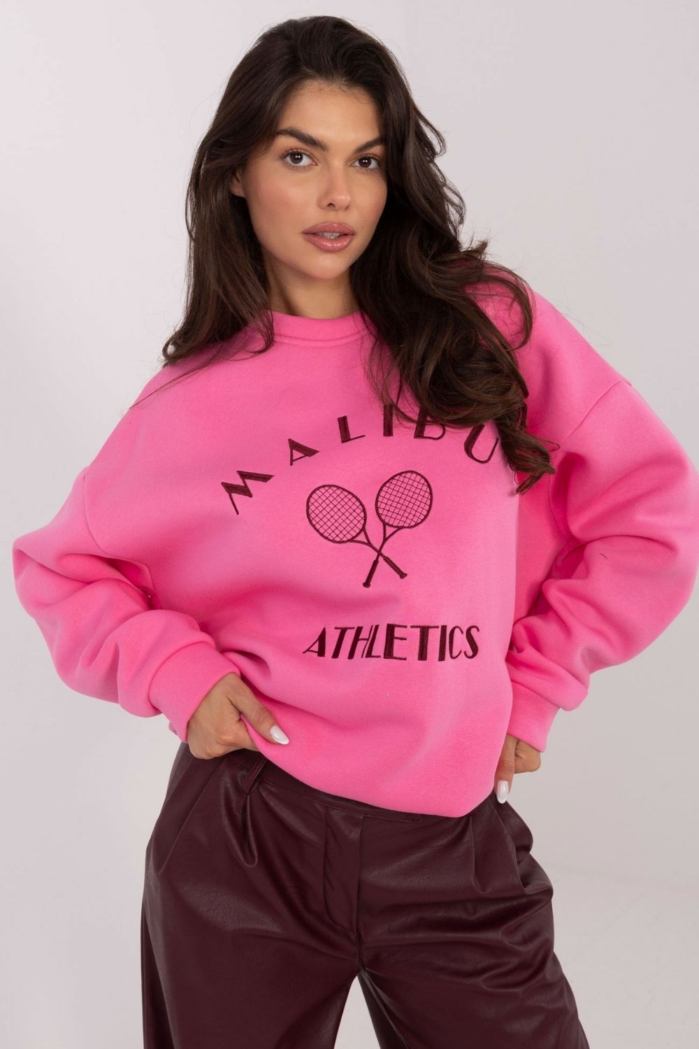 T-shirt femme Factory Price Sweatshirt Sweatshirt — rosé