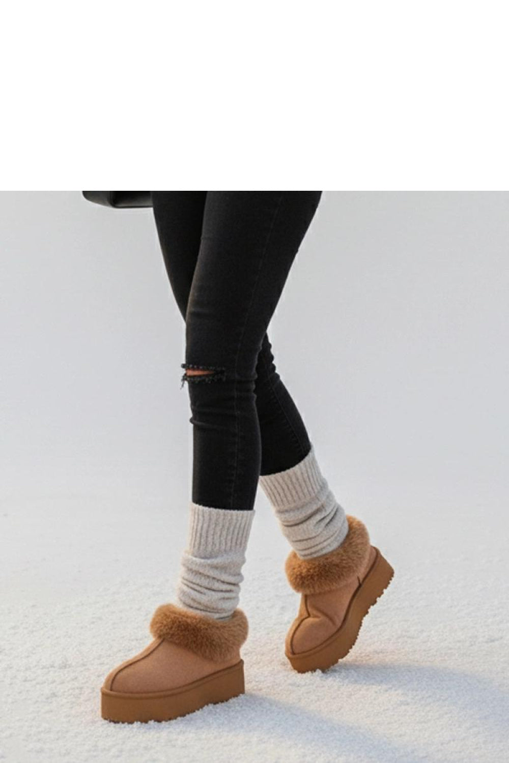 Bottes femme Solea De Neige De — brun