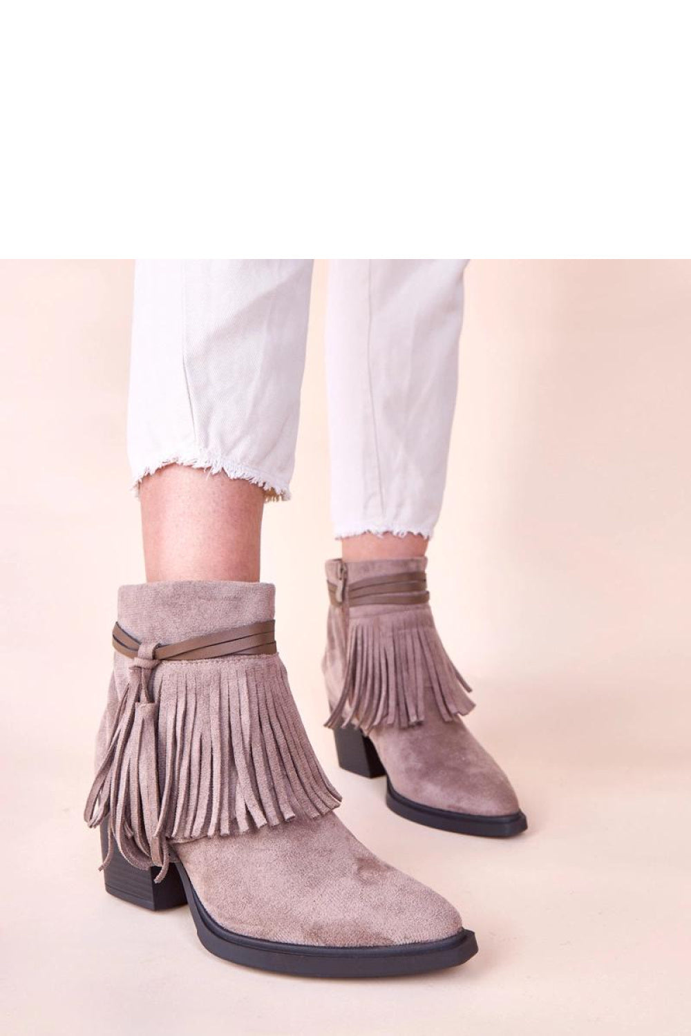 Bottes femme Solea À Talons À — beige