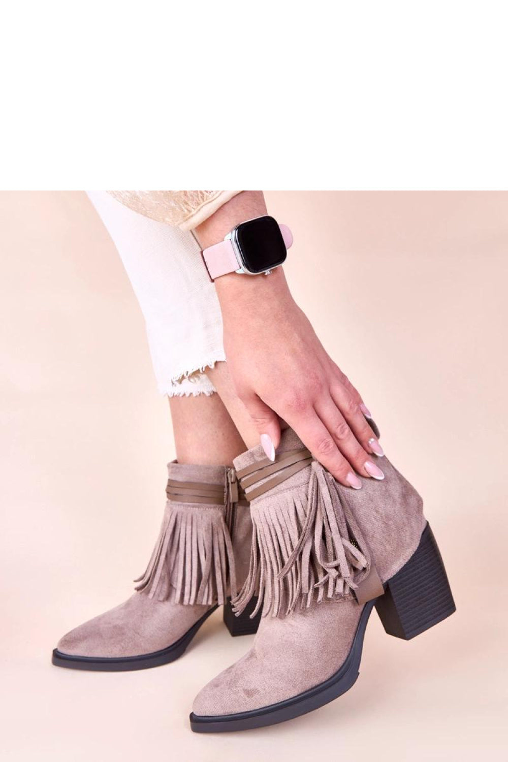 Bottes femme Solea À Talons À — beige