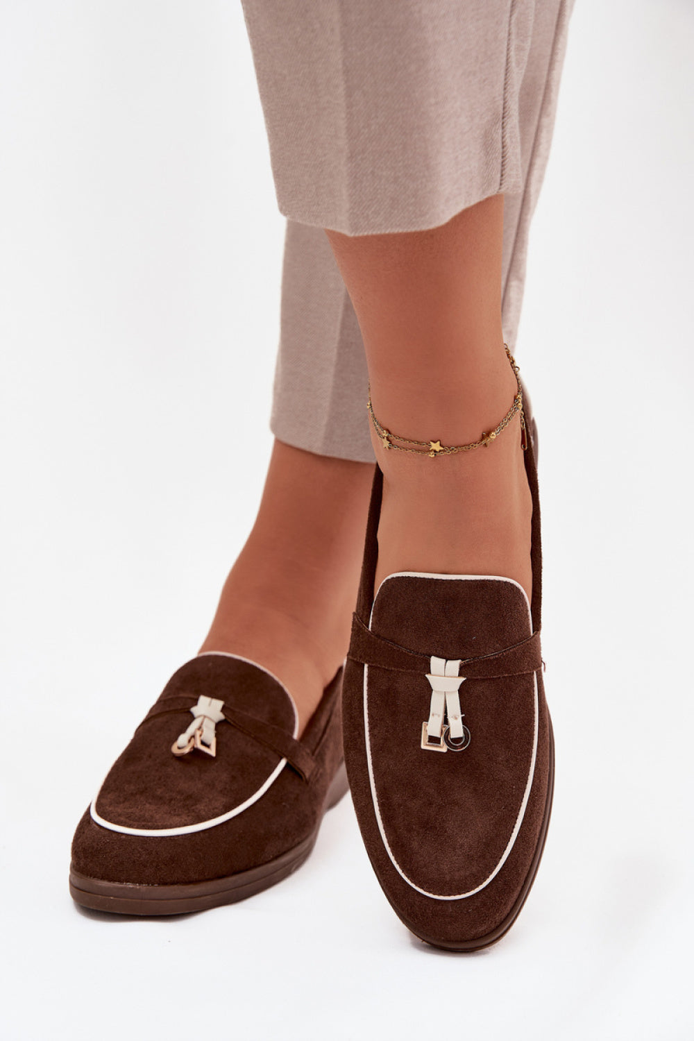 Loafers femme Step in style — brun
