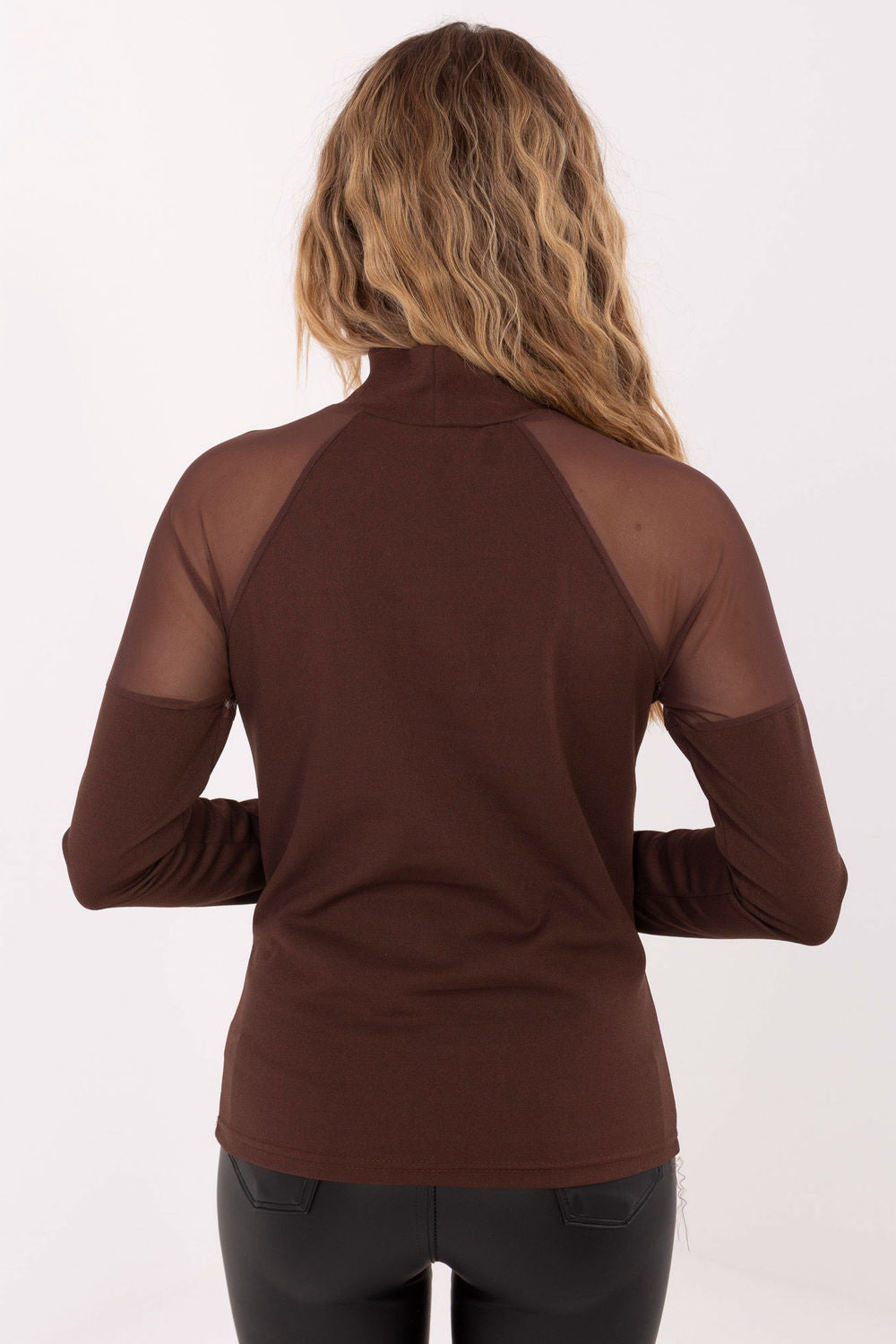 Blouse femme Rue Paris Chemisier Chemisier — brun
