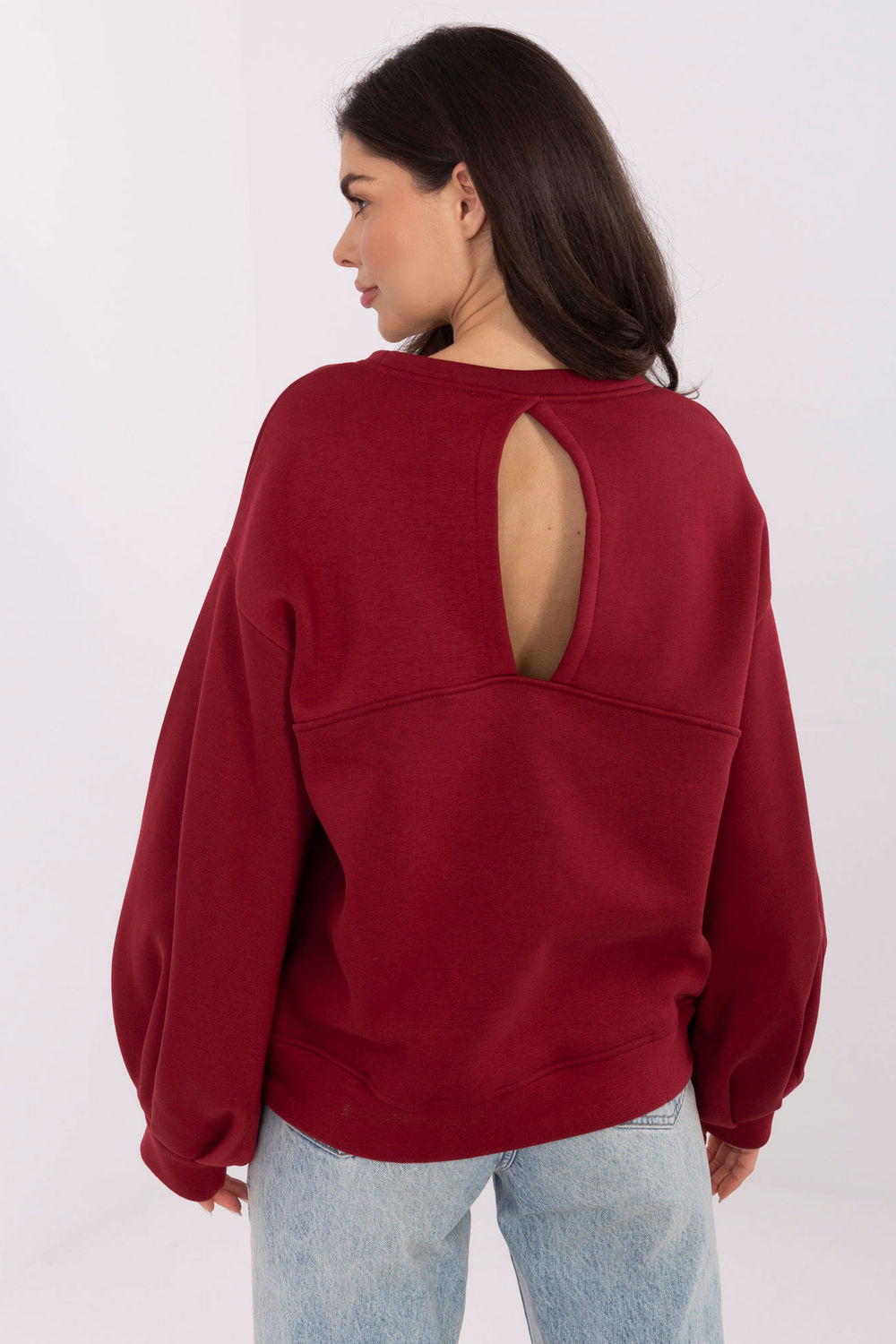 T-shirt femme Rue Paris Sweatshirt Sweatshirt — rouge