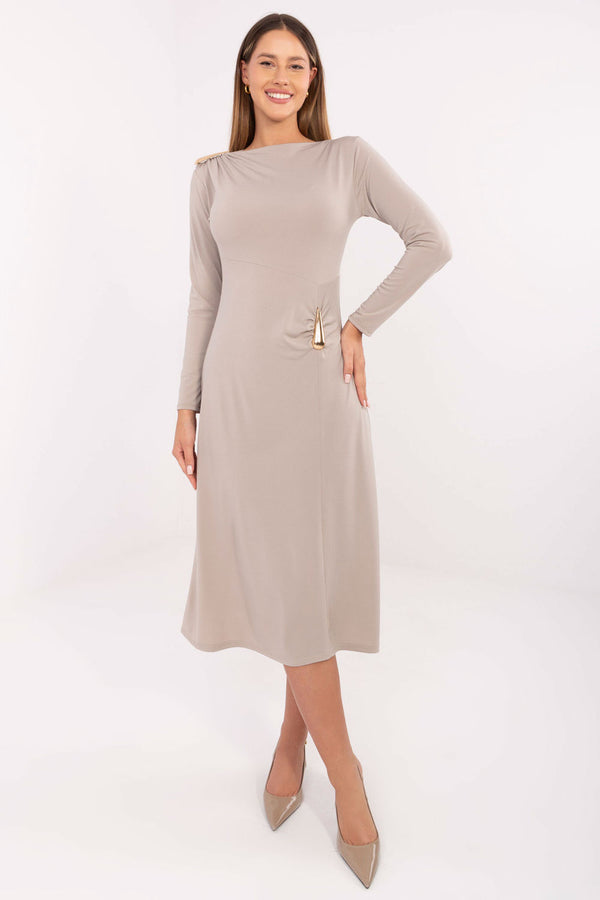 Robe femme Italy Moda De Jour De — beige