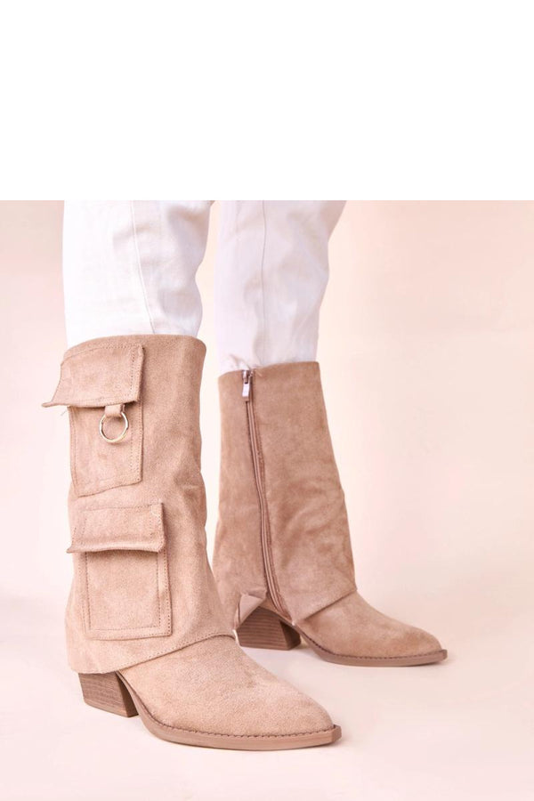 Bottes femme Solea À Talons À — beige