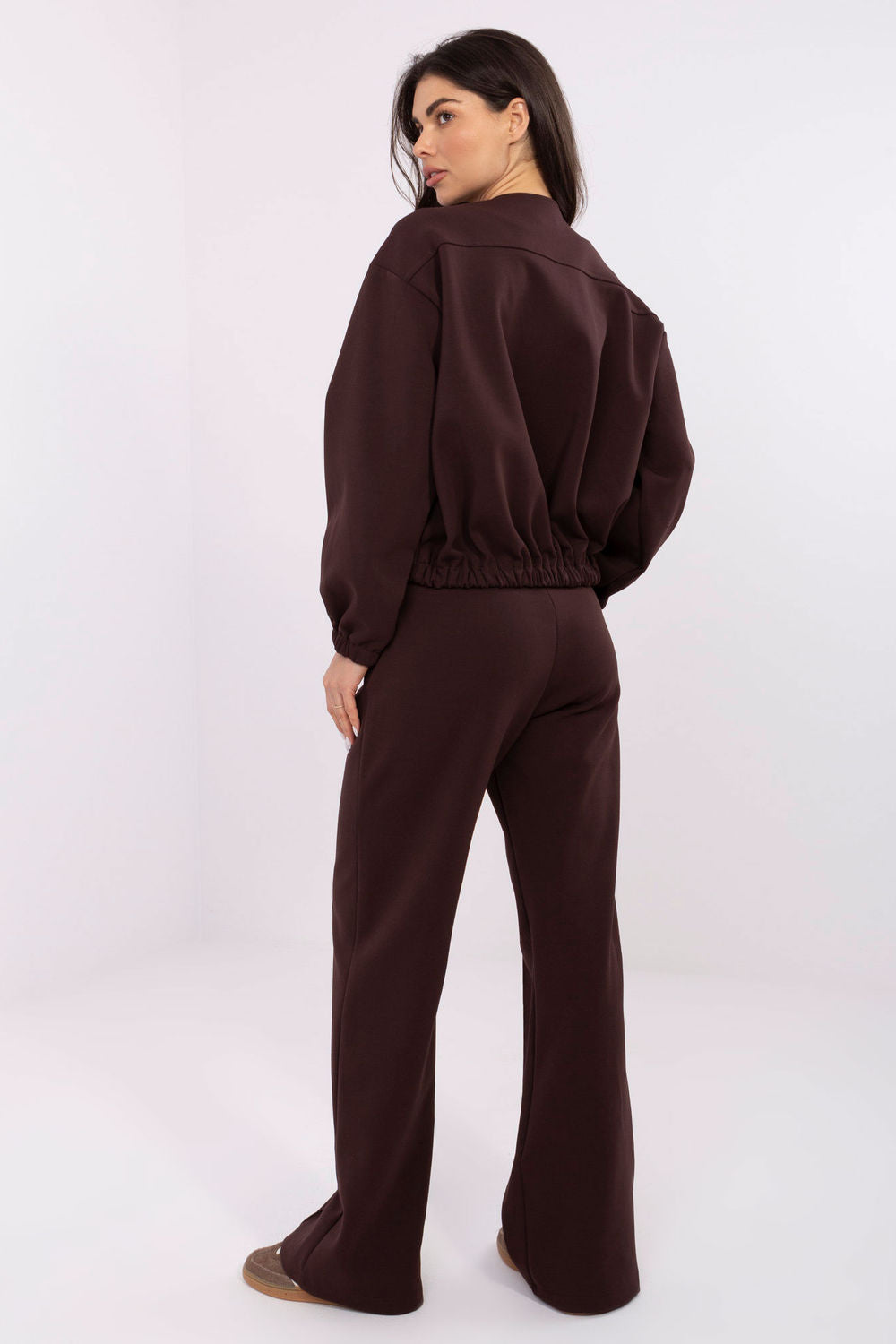 T-shirt femme Factory Price Sweatshirt Sweatshirt — brun