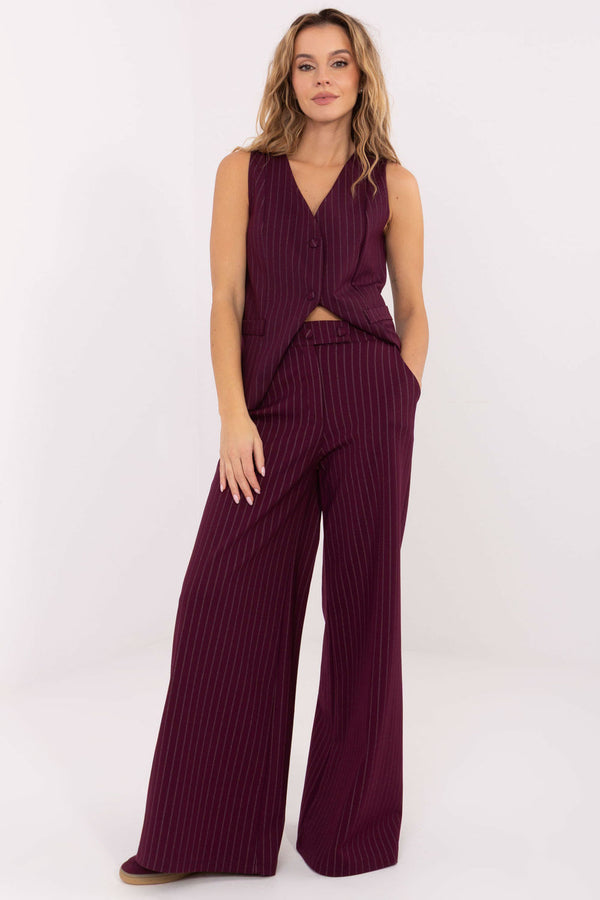 Chaussures à talons femme Rue Paris Pantalon Pantalon — rouge