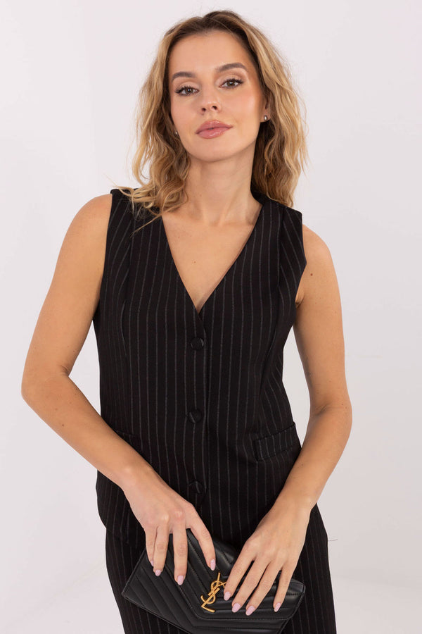 Gilet femme Rue Paris — noir