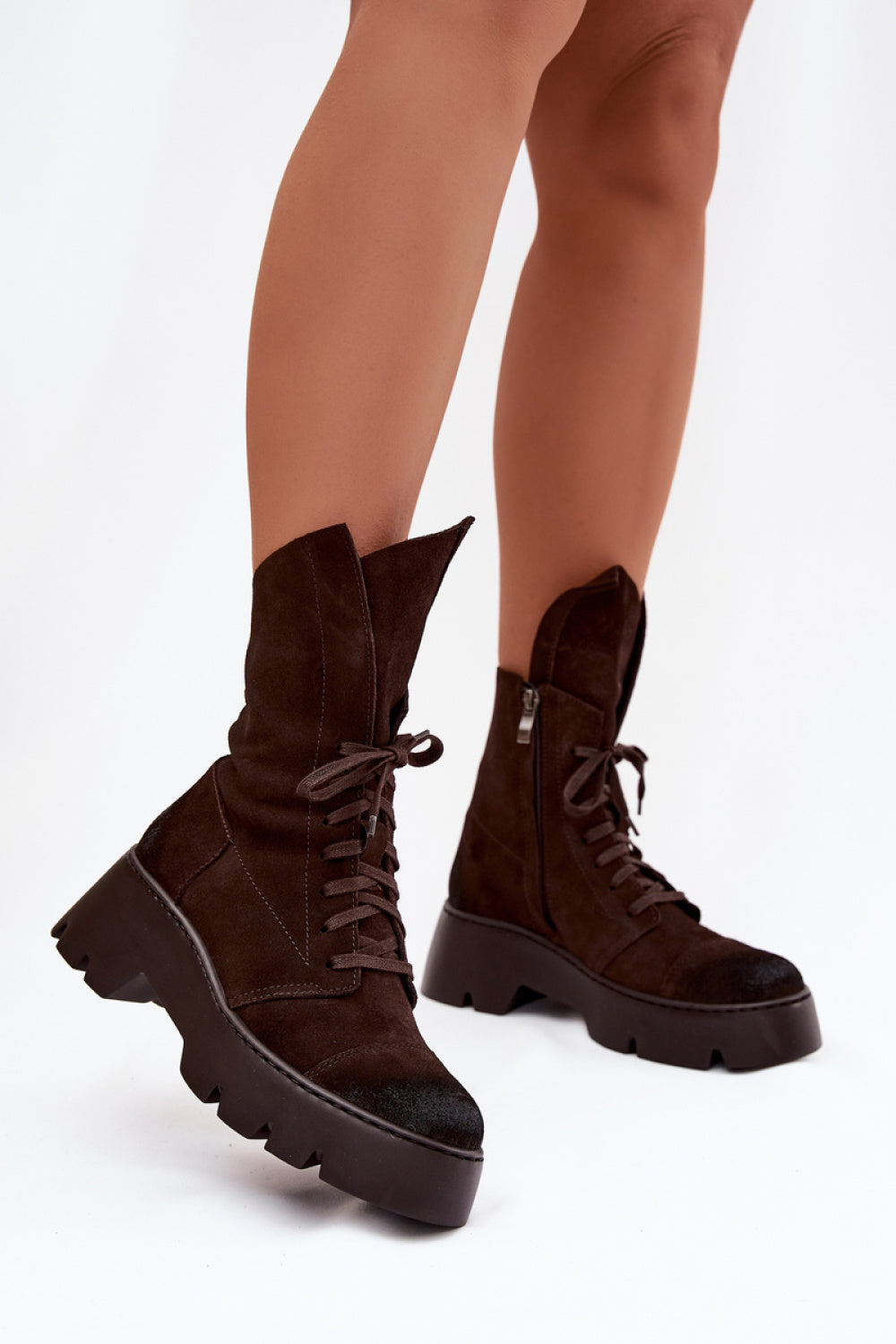 Bottes femme Step in style Bootie Bootie — brun