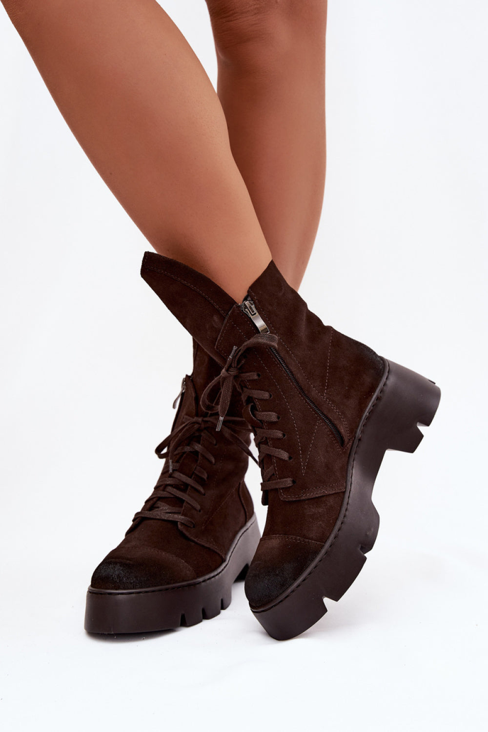 Bottes femme Step in style Bootie Bootie — brun
