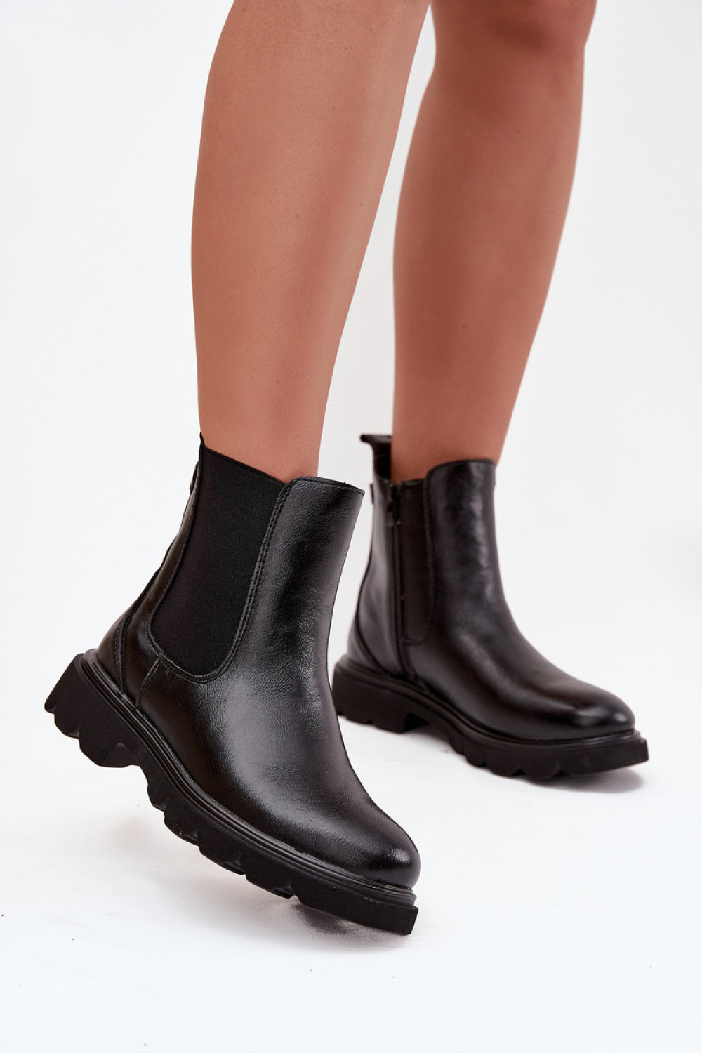 Bottes femme Step in style Jodhpur Chaussures Jodhpur — noir