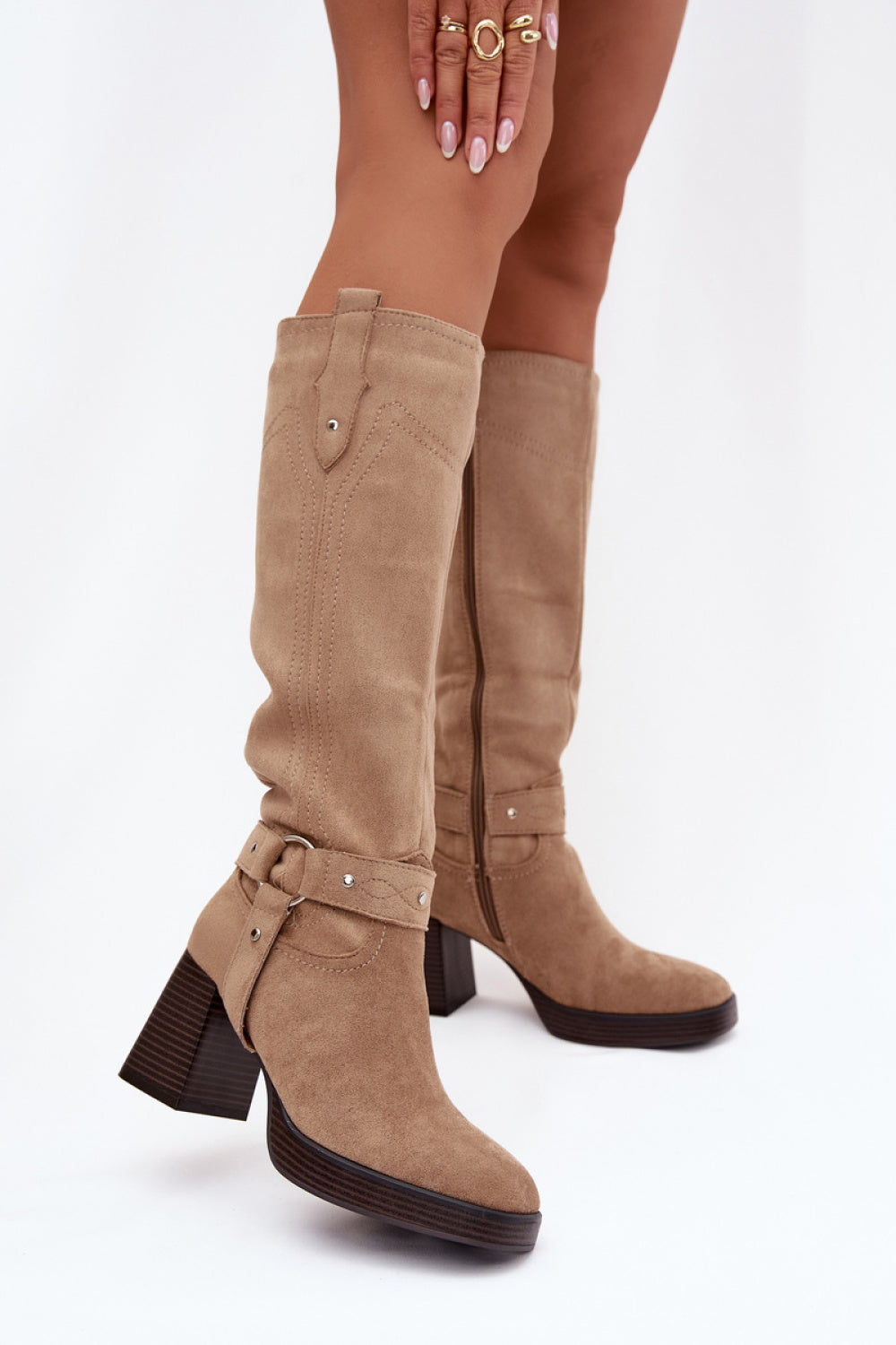 Bottes femme Step in style À Talons À — beige