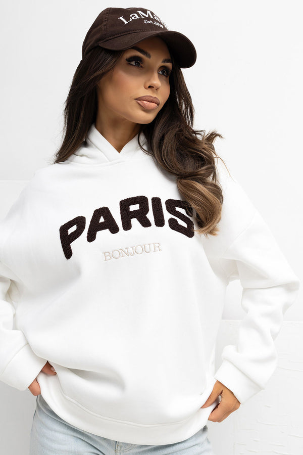 T-shirt femme Rue Paris Sweatshirt Sweatshirt — beige