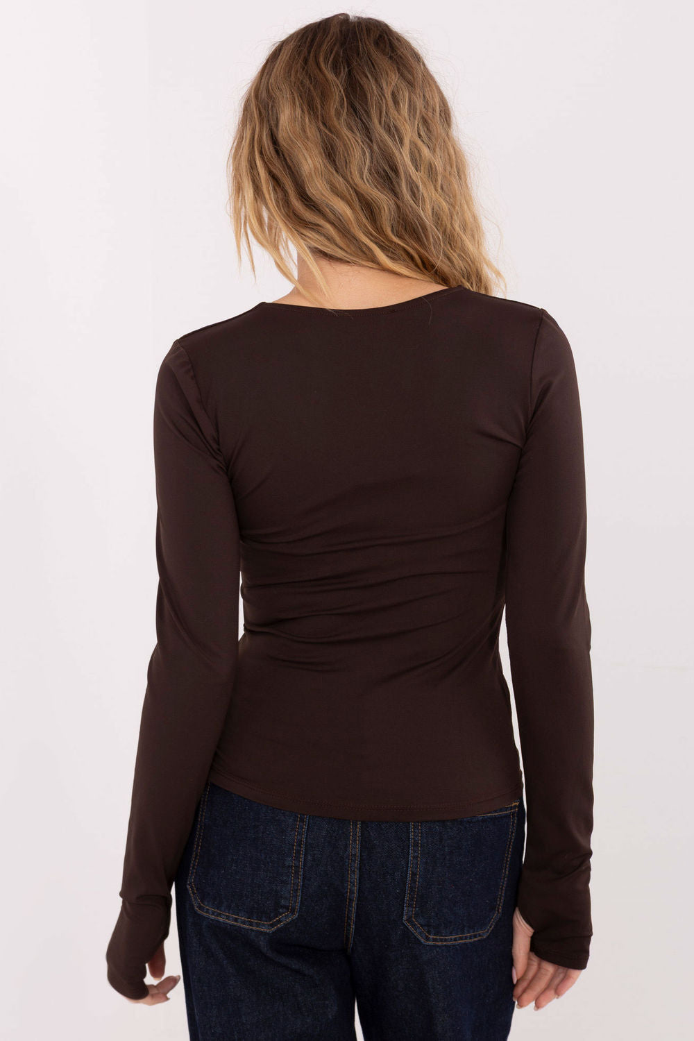 Blouse femme Italy Moda Chemisier Chemisier — brun